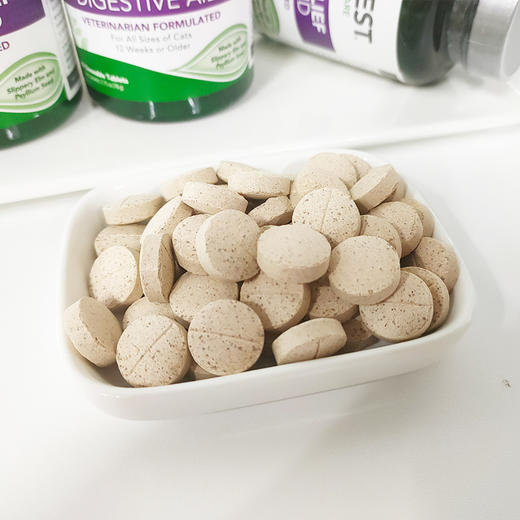 美国绿十字vetsbest猫草片60片