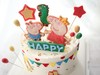 卡通主题款 小猪佩琪和乔治 手绘图案 周岁蛋糕 商品缩略图2