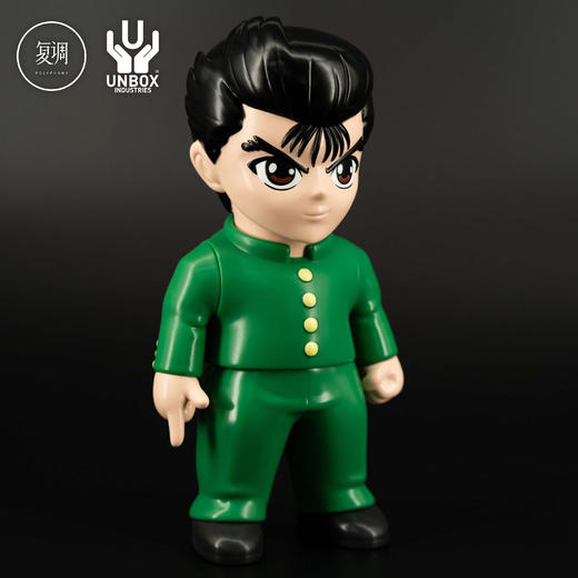 现货 Unbox 幽游白书 浦饭幽助与桑原和真 套装 搪胶 限定 潮流玩具 摆件 商品图1