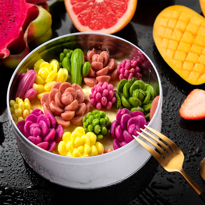 杨枝甘露小鲜肉蛋糕