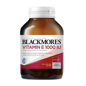 Blackmores 澳佳宝维生素E软胶囊 1000IU 100粒