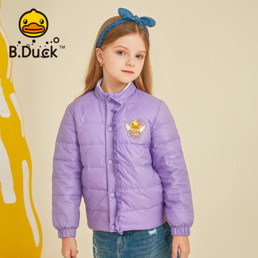 B.Duck小黄鸭童装秋季薄羽绒服105-150 BF3216901A 商品图2
