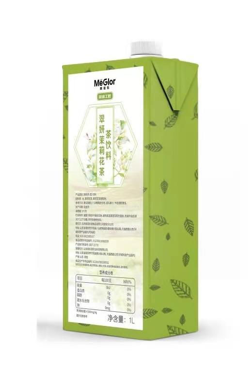 美滋乐翠妍茉莉花茶  金萱乌龙茶 1L 浓缩液饮料 茶汤原液 绿茶 商品图9