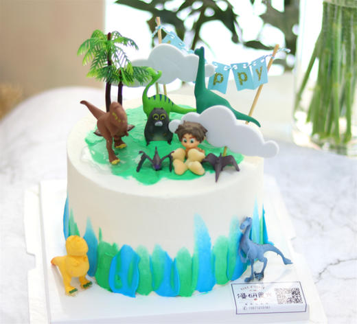 【生日蛋糕】恐龙主题生日蛋糕 商品图0
