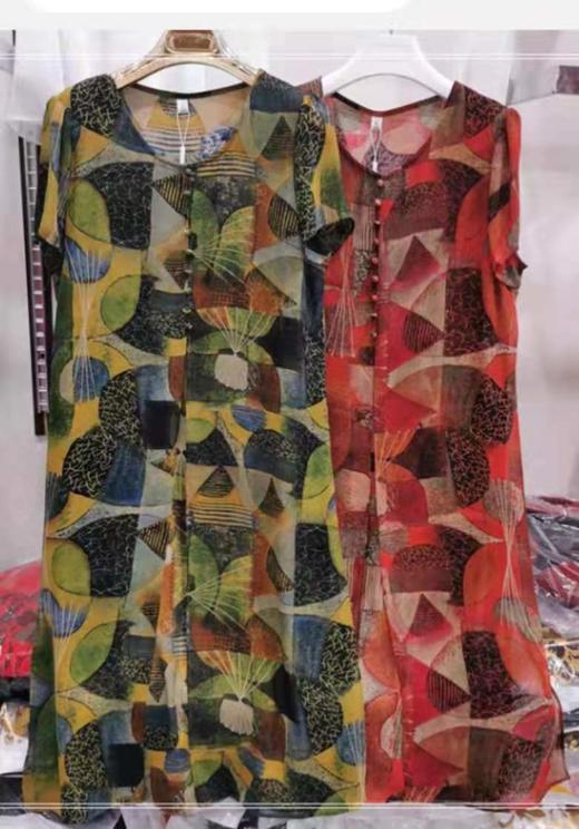 金扬名雪纺连衣裙 商品图0