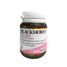 Blackmores 澳佳宝孕妇叶酸片500mcg 90 粒