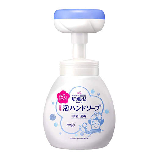 日本花王碧柔花朵儿童洗手液泡沫宝宝滋润除菌 250ml 商品图0