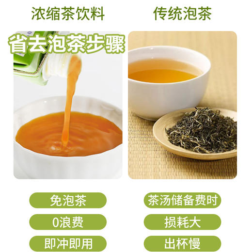 美滋乐翠妍茉莉花茶  金萱乌龙茶 1L 浓缩液饮料 茶汤原液 绿茶 商品图2