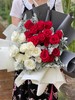一生一世丨13朵白玫瑰14朵红玫瑰花束 商品缩略图2