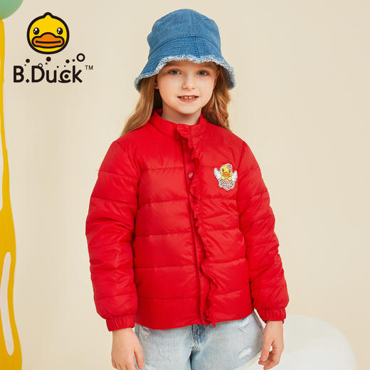 B.Duck小黄鸭童装秋季薄羽绒服105-150 BF3216901A 商品图1