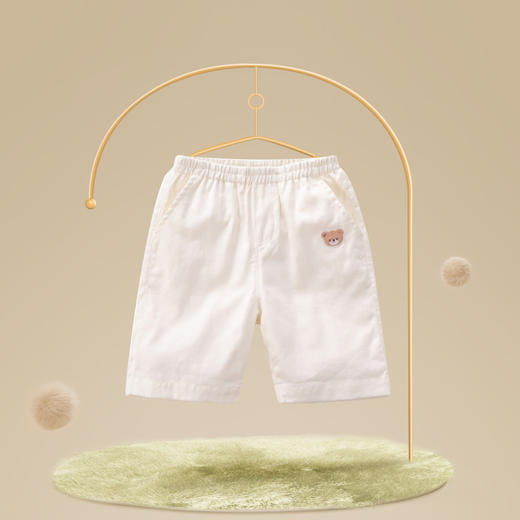 拉比-童衣类（夏）D0萌趣（夏）五分裤杏色 商品图0