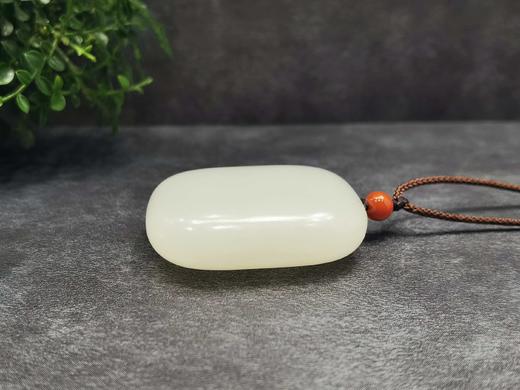 【御珠宫坊】羊脂白玉无事牌 商品图2