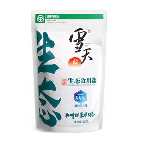 雪天加碘生态盐320g