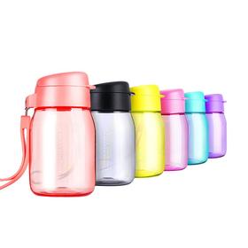特百惠嘟嘟企鹅杯水杯350ml 密封耐摔防手绳儿童塑料（颜色随机）/个