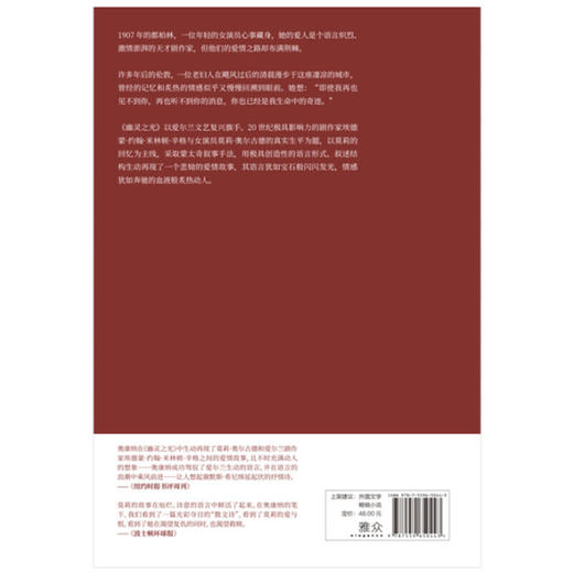 《幽灵之光》丨再现爱尔兰文艺小说 商品图2