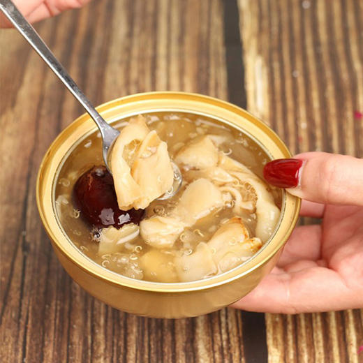 胡庆余堂 即食藜麦鱼胶 160克*3罐 新品花胶银耳红枣冰糖代餐饱腹 商品图1