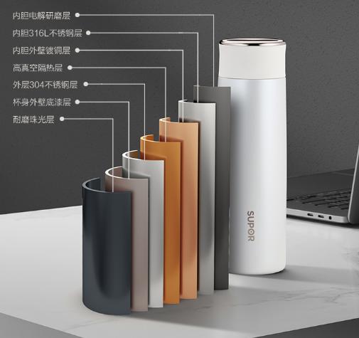SUPOR苏泊尔智晓系列智能保温杯43HW10 商品图5