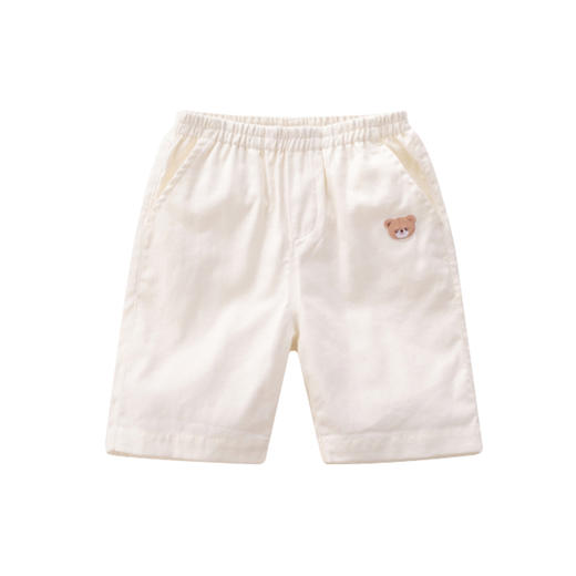 拉比-童衣类（夏）D0萌趣（夏）五分裤杏色 商品图4