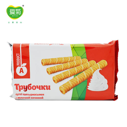 配奶油馅的华夫卷饼 商品图0