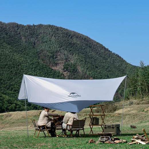 Naturehike挪客户外涂银防紫外线天幕露营防晒沙滩帐篷防雨遮阳棚 商品图4