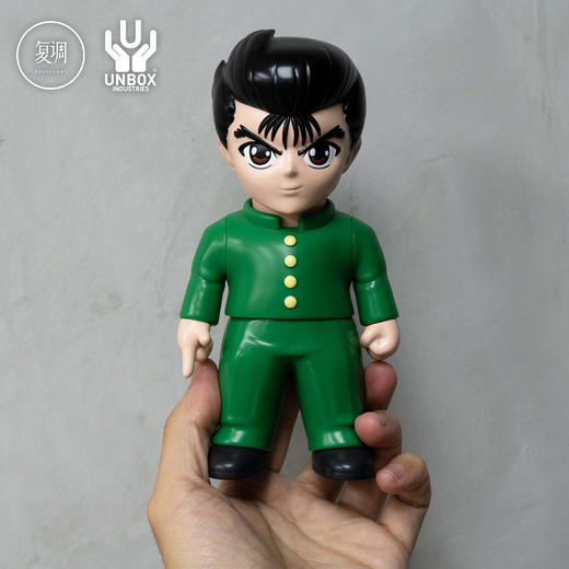 现货 Unbox 幽游白书 浦饭幽助与桑原和真 套装 搪胶 限定 潮流玩具 摆件 商品图3