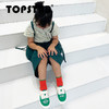 TOPSTAR韩国儿童帆布鞋男女童低帮魔术贴拼色软底鞋幼儿园室内鞋（特价款不退不换，介意者慎拍！）） 商品缩略图4