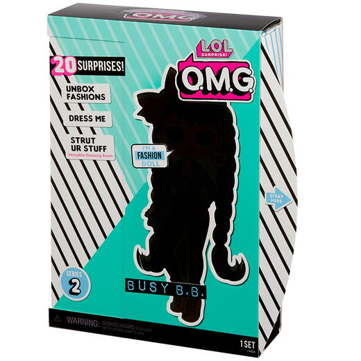 MGAL.O.L. 惊喜拆拆球 O.M.G. 潮流时尚娃娃 - Busy B.B.565116E7C 商品图4