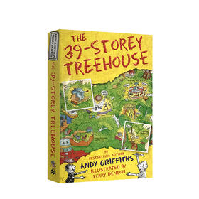 【英文原版】 小屁孩 树屋历险记 39层树屋 The 39 Storey Treehouse 英语学习 章节书 桥梁书 分级阅读