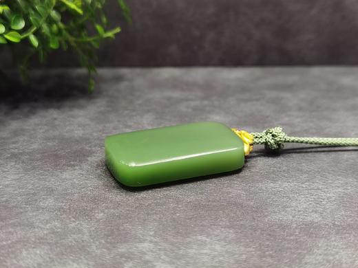 【御珠宫坊】金镶碧玉无事牌 商品图3