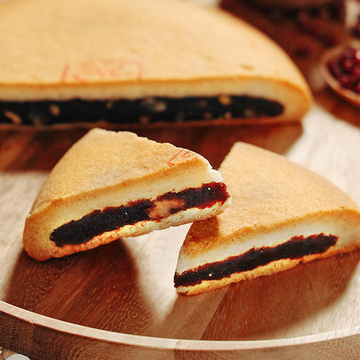 滇式特色 玫瑰洗沙饼大饼 自家人吃的好月饼