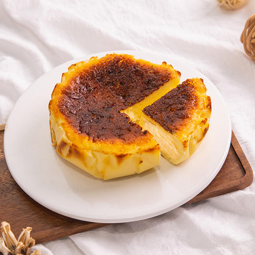 烤爱·经典款·西班牙巴斯克重芝士系列·原味巴斯克芝士蛋糕·原味·下午茶 全国配送（偏远地区除外） 商品图2