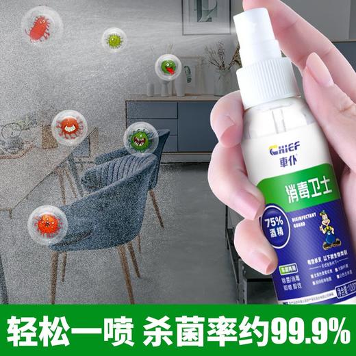 车仆 消毒卫士75%酒精消毒液 商品图0