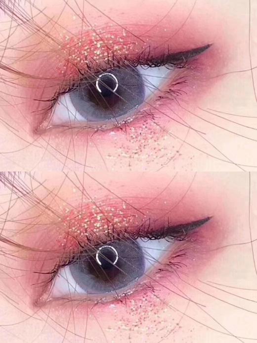 【小红书推荐款】 新生灰，年抛/直径14.2，168/一副，最高度数有1000 商品图4