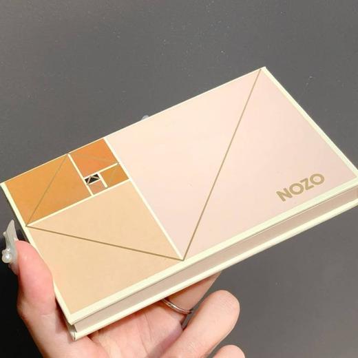 【美妆个护
】nozo四色高光修容盘遮瑕鼻影粉提亮阴影侧影两用组合三合一体盘 商品图2