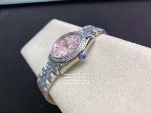 WF 新力作《劳力士Rolex女表蚝式日志型31mm腕表》1：原装开模，表壳直径保持与原装一致31毫米。采用904L不锈钢来锻造不锈钢腕表表壳，具备高抗腐蚀性。 商品图5