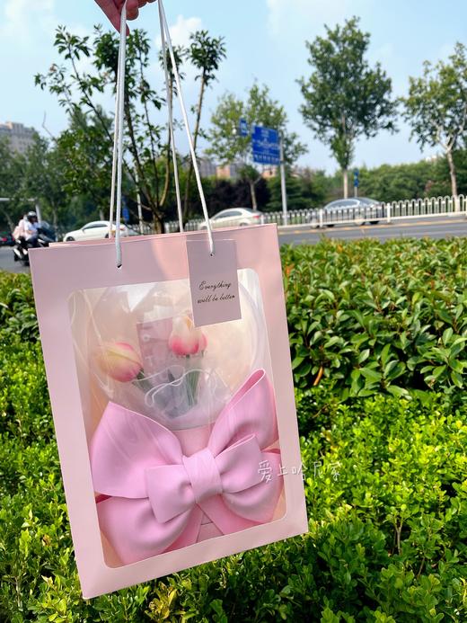 七夕限定蝴蝶结水晶抱抱桶 商品图0