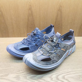 2021夏季新款豪行舒适休闲男鞋11262203透气运动个性潮鞋凉鞋正品