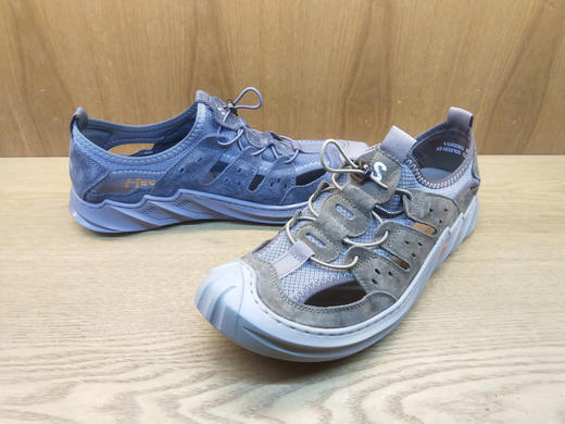 2021夏季新款豪行舒适休闲男鞋11262203透气运动个性潮鞋凉鞋正品 商品图3