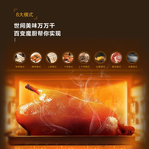 海尔 家用台式大容量电烤箱28升智能微蒸烤一体机 XNO28-PEW 商品图3