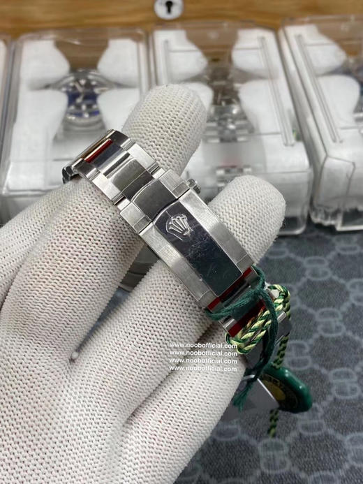 【NOOB高品质版本】劳力士2017款日志型系列（官方型号M126300-），镀18K白金，复刻3235自动机械机芯，，百分百正品开模，乱真货，新版折叠扣，直径41x厚13mm，蓝宝石镜面，折叠扣。 商品图7