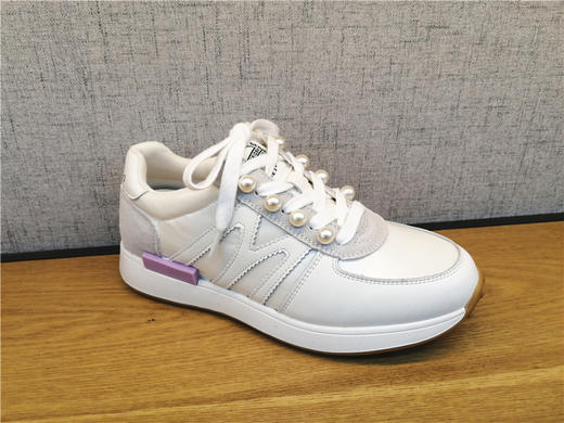 2021豪行春季新款21162906真皮时尚运动休闲低跟女鞋单鞋专柜正品 商品图0