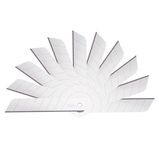 得力美工刀片2011大号(10片/盒) 商品图2