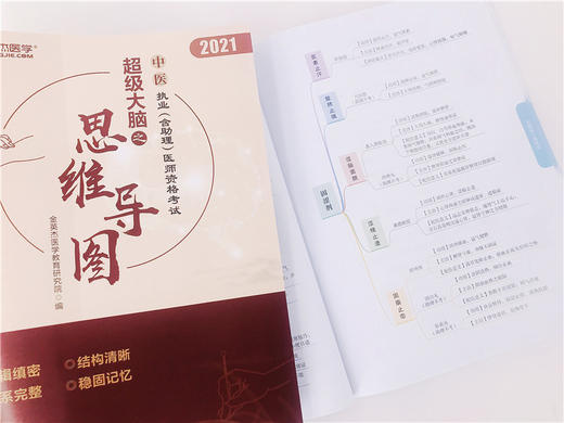 中医执业(含助理)医师资格考试  超级大脑之思维导图 商品图2