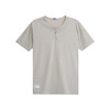 【断码清仓】HX 夏季V叉圆领短袖T恤S102120848101/102 商品缩略图1