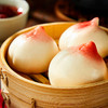 思念 中华面点 速冻馒头 寿桃豆沙包 速食早餐 半成品360g 约12只 商品缩略图2