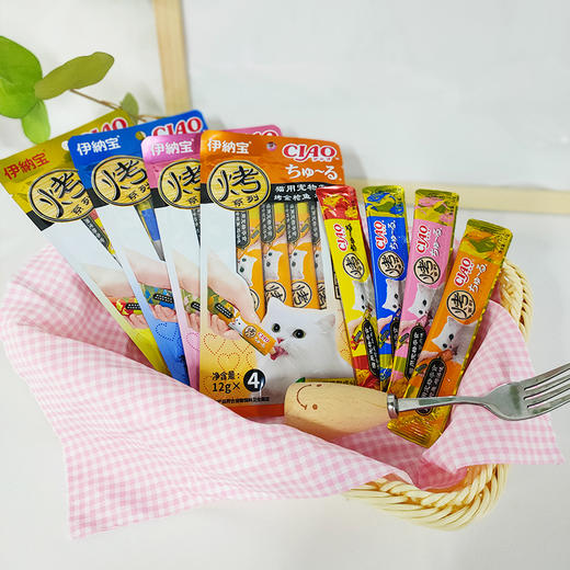 伊纳宝 INABA 啾噜 猫零食 4条/包 商品图7