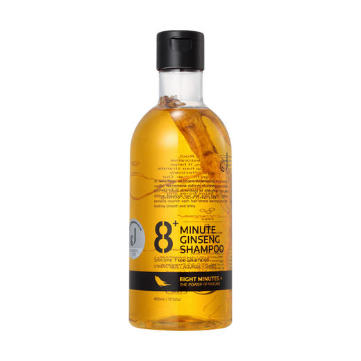 【“参”发大作战】新西兰 8+minute 8分钟控油防脱发无硅油人参洗发水400ml 商品图0