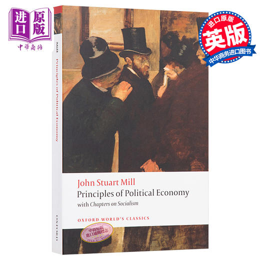 【中商原版】约翰·穆勒：政治经济学原理 英文原版 Principles of Political Economy and Chapters on Socialism 商品图0