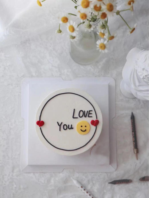 狮子家-love you蛋糕 纪念日蛋糕 聚会 仪式感必备 商品图0