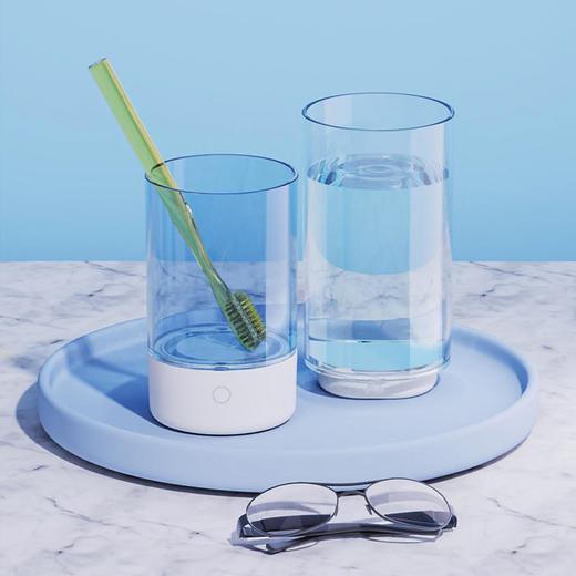 【唯yi款由PC材质的可分离式的超声波清洗机】小泽医生超声波清洗机眼镜清洗首饰手表清洗孩子奶嘴清洗 商品图0